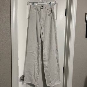 White Wide Leg Jeans
